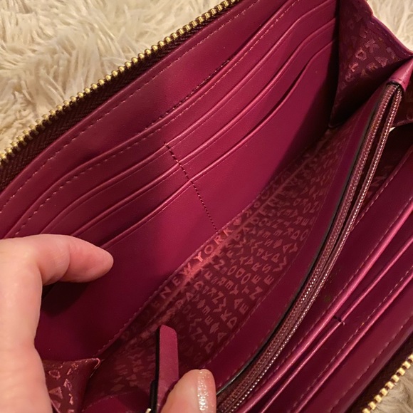 EUC! Kate Spade Deep Cranberry Red Wallet - Picture 9 of 13